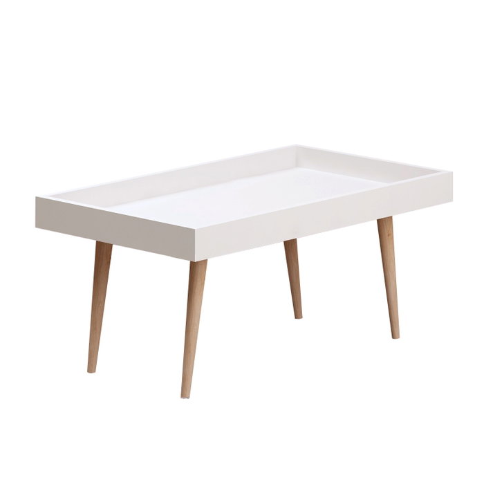 Hanah Home Mesa de centro Cross Blanca Hanah Home Mesa de centro Cross Blanca